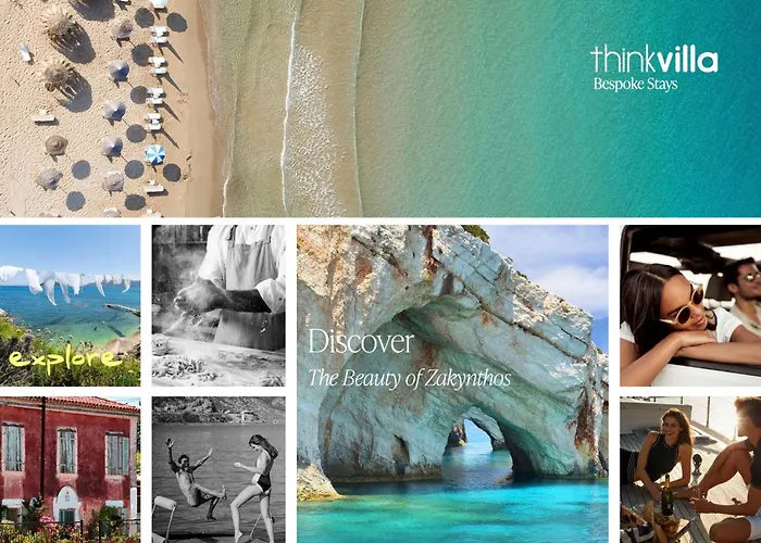 빌라 Palatia Caeli Seafront Villas, By Thinkvilla Makris Gialos (Zakynthos)